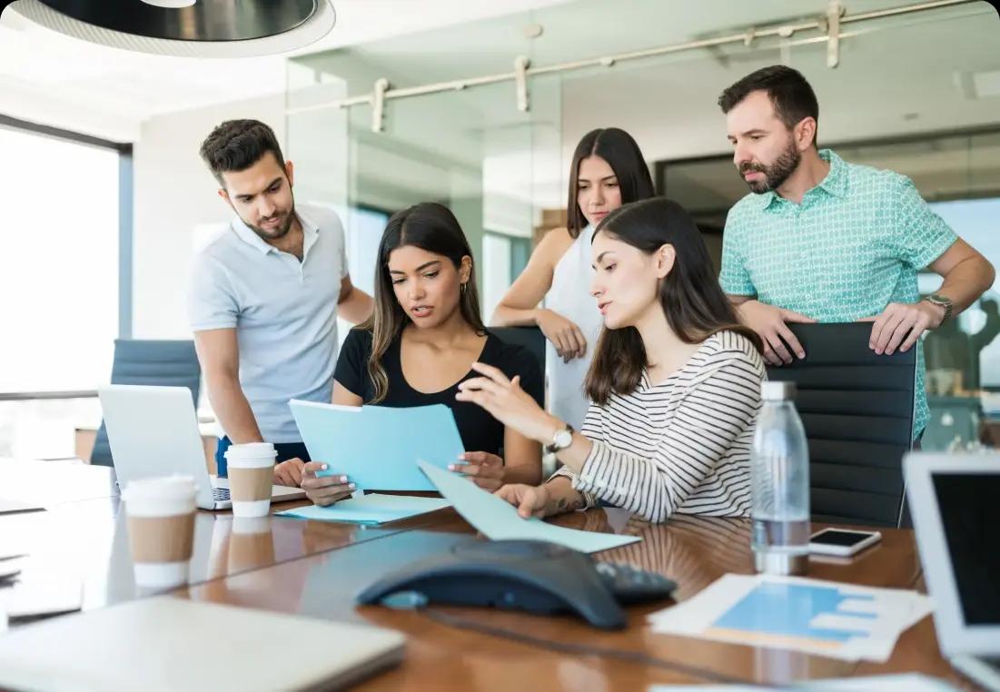 Vista de la nómina total en una pyme