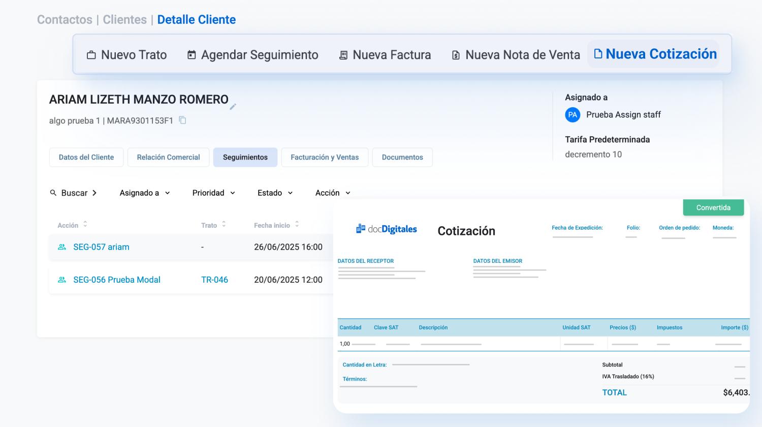 Operación comercial
